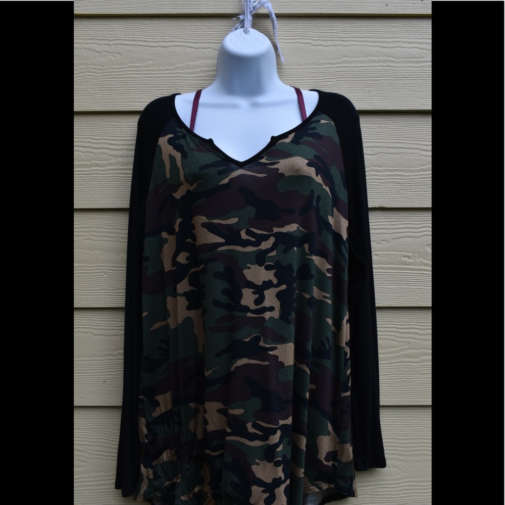 Camouflage top